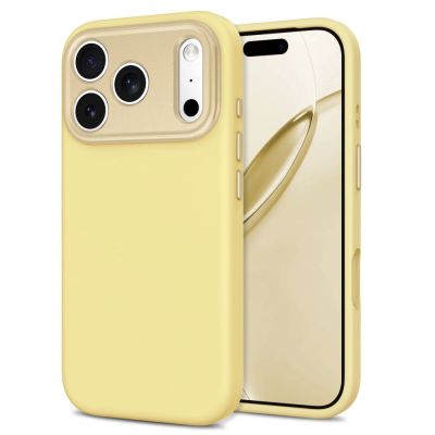 2. Tech-Protect Uniq MagSafe CC Hülle für iPhone 18 Pro Max / 17 Pro Max – Gelb