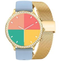 Smartwatch Gravity Gold Armband und Armband GT5-4