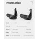 7. Rockbros BT1007W Fahrradhalter-Set mit Hupen – Weiß