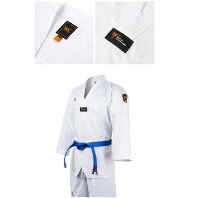 4. Dobok für Taekwondo MTX 2 – Welt-Taekwondo-Zertifikat (WT) | MOOTO