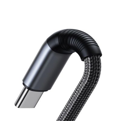 7. Joyroom Speedy Series S-A21 2in1 USB-C – USB-C/USB-C-Kabel 100 W 1,5 m – Schwarz