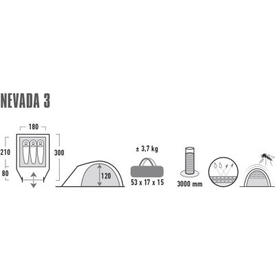 26. High Peak Nevada 3 Zelt 10203