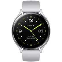 Xiaomi Watch 2 3,63 cm (1,43") AMOLED 46 mm Digital 466 x 466 px Touchscreen Silber Wi-Fi GPS