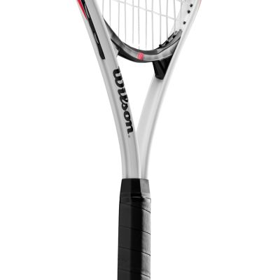4. Wilson Fusion XL TNS RKT 2 4 1/4 Tennisschläger weiß-rot-schwarz WR199110U2
