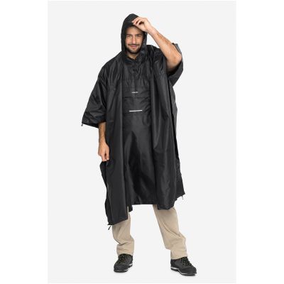 3. VIKING Vesper Rucksack-Regenponcho, Schwarz