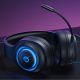 13. QCY Heroad V200 Tri-Mode Gaming-Kopfhörer mit 7.1-Sound, 240 Stunden Akkulaufzeit und abnehmbarem Mikrofon – Schwarz