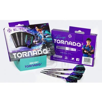 9. Harrows The Tornado 2 Darts 90% Softip HS-TNK-000013351