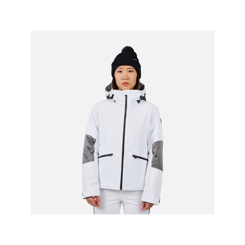 ROSSIGNOL W CIASTEL JKT Damen Skijacke weiß