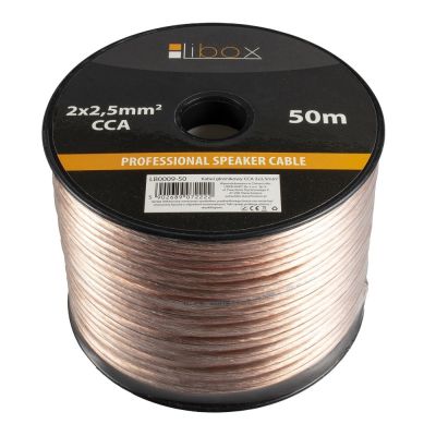 2. LIBOX Lautsprecherkabel LB0009-50 2X2,5MM (50M)