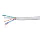 2. Alantec U/UTP-Kabel Kat. 6A, Netzwerk, LSOH, DCA 4x2x23 AWG, 10 Gbit/s, 700 MHz, grau, 500 m (KIU6ALSOH500D)