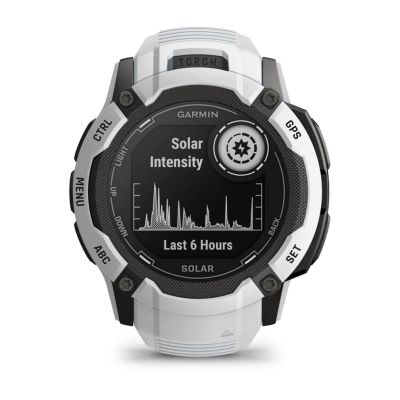 28. Garmin Instinct 2X Solar Whitestone Uhr