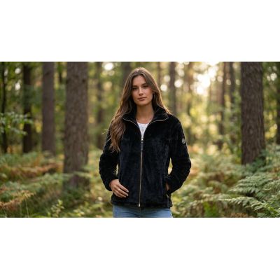 7. Damen-Fleecejacke Geographical Norway TOFURE BLACK DB LADY 0124 (WZ8142F/GN-BLACK)