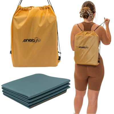 10. Faltbare Yogamatte aus Kork, 183 x 61 x 0,4 cm, ENERO FIT