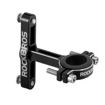 Rockbros KS-416 Verstellbarer Flaschenhalteradapter aus Aluminium – Schwarz