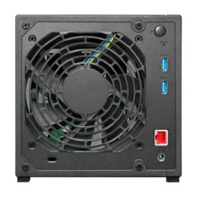 2. NAS Asustor AS1204T; Tower; 4x (3,5" SATA HDD/ 2,5" SSD); Realtek RTD1619B, 1 GB DDR4, 1x 2,5-GbE, 3x USB 3.2