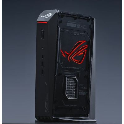 163. ASUS ROG NUC RNUC15JNK9X28AA2 Intel Core Ultra 9 275HX, 32 GB DDR5-SDRAM, 2 TB SSD, NVIDIA GeForce RTX 5080, Windows 11 Home, USFF Mini-PC, Schwarz