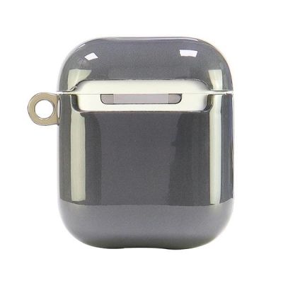 5. Audi IML-Hülle mit geometrischem Muster für AirPods 1/2 - Grau