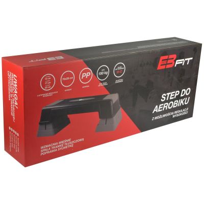 10. AEROBIC STEP 70X28CM 3-STUFIGE VERSTELLBARKEIT ENERO FIT