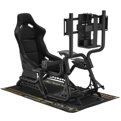 6. Oplite 89132 Flugsimulator-/Rennmonitorständer