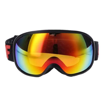 2. Skibrille für Jungen mit Spiegelbeschichtung 4F Junior 4FJWAW24AGOGU042-21S