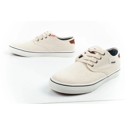8. Wrangler Herren-Sneaker Calypso Derby, Freizeitschuhe in Ecru, modisch und bequem