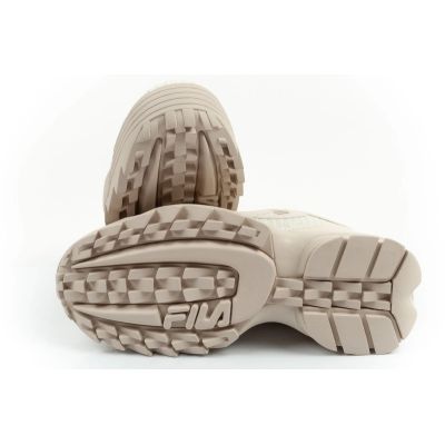 9. Fila Disruptor Damenschuhe, modische Sportschuhe, beige, bequem