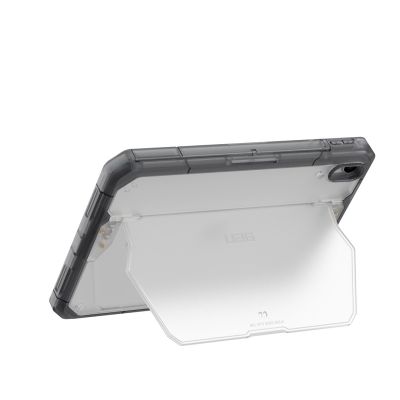 4. UAG Trooper - Apple Pencil Hülle mit Halterung für iPad 10,9" 10. Generation / 11" (A16) (Eis/Asche)