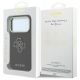 8. Guess Grained & Big Resin Logo Case für iPhone 18 Pro Max / 17 Pro Max - Schwarz