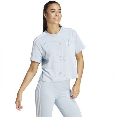 2. adidas Essentials 3-Streifen Single Jersey Crop Top W IS1568