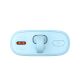 5. Baseus Popsicle 5200mAh 20W Powerbank mit integriertem Lightning Kabel (+ weißes Baseus Simple USB-C - USB-C 60W/20V/3A/30cm Kabel) - Blau-Orange