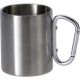 2. 500-ml-Reisebecher mit Karabiner, Edelstahl, Redcliffs