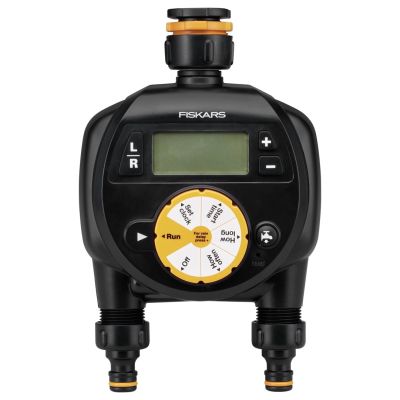 2. Fiskars 1054792 Schwarzer elektronischer Bewässerungscontroller