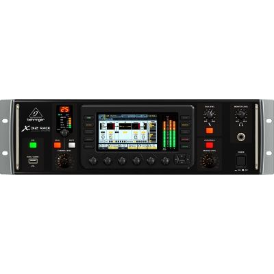 2. Behringer X32 Rack, 40 Kanäle, 10–22.000 Hz, Schwarz