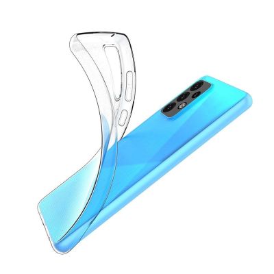 2. Ultra Clear 0.5mm Silikon Gel Handyhülle Schutzhülle für Realme C21 transparent
