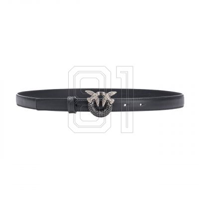 Pinko Gürtel mit Kristallen H2 W 100143A110 schwarz