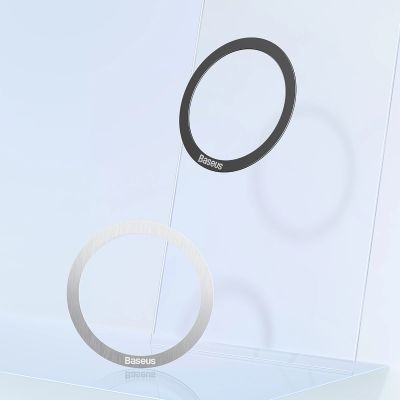 12. Baseus Halo Series Magnetring (2 Stück/Packung) silber (PCCH000012)