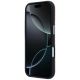 5. Mercedes Leder-Halbhülle in Holzoptik mit MagSafe-Funktion für iPhone 17 Pro Max – Rot