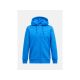 PEAK PERFORMANCE Herren-Kapuzenjacke mit kleinem Logo und Reißverschluss, Größe M, blau