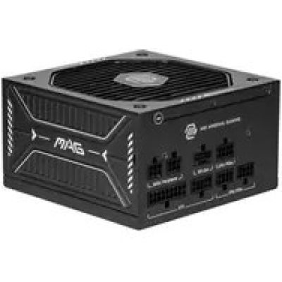 6. MSI MAG A650GLS PCIE5 Netzteilmodul 650W 24-Pin ATX Schwarz