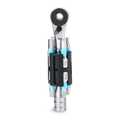 Rockbros TG-8601 Fahrrad-Multitool S2 Ratsche mit zylindrischem Gehäuse – Schwarz