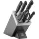 15. ZWILLING Four Star 35148-507-0 Selbstschärfendes Messerset, 7-teilig, Grau
