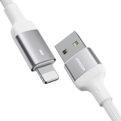 11. Joyroom Extraordinary Series A10 USB-A / Lightning 2,4A-Kabel 1,2 m - Weiß