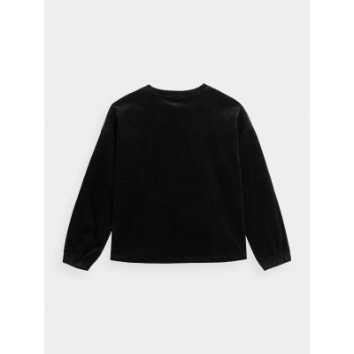 6. Damen Cord-Sweatshirt ohne Kapuze OUTHORN OTHAW22TSWSF076-20S