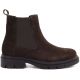 2. Damen-Ankle-Boots aus Leder, Wildleder, Schokoladenbraun, Sergio Leone BT-01-S