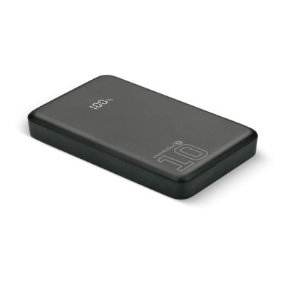 EVERACTIVE Powerbank 10000 mAh, 1x USB, 2x USB-C, 20 W, QC4+, LCD-Display, Schwarz EB-11QB