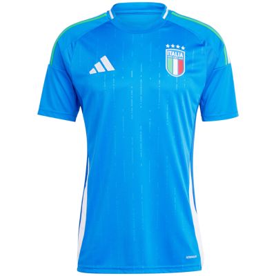 9. adidas Italy 24 Home Herren T-Shirt blau IN0657
