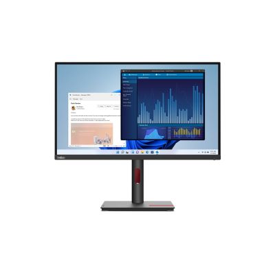 Lenovo ThinkVision T27p-30 LED-Monitor, 68,6 cm (27 Zoll), 3840 x 2160 Pixel, 4K Ultra HD, Schwarz