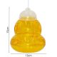 14. Orangefarbene Wespenfalle 15 cm