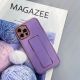 3. Neue Kickstand Case Hülle für iPhone 12 Pro mit Ständer Lila