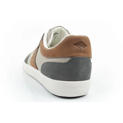 5. Lee Cooper Herren-Sneaker, modisch, bequem, strapazierfähig, grau